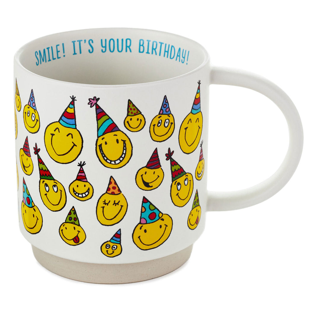 Smile It's Your Birthday Mug, 16 oz.