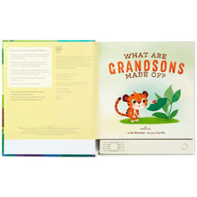 Load image into Gallery viewer, What Are Grandsons Made Of? Recordable Storybook
